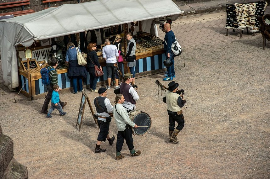Mittelalterliches Treiben am Kyffh&auml;user