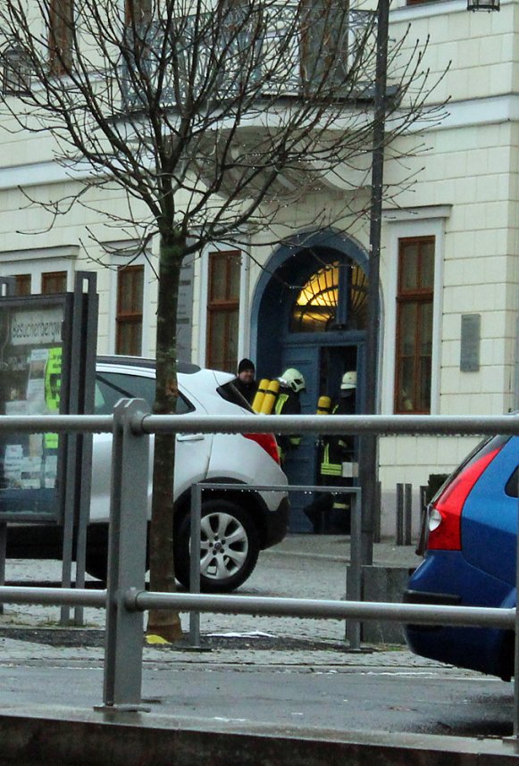 Sperrung Landratsamt