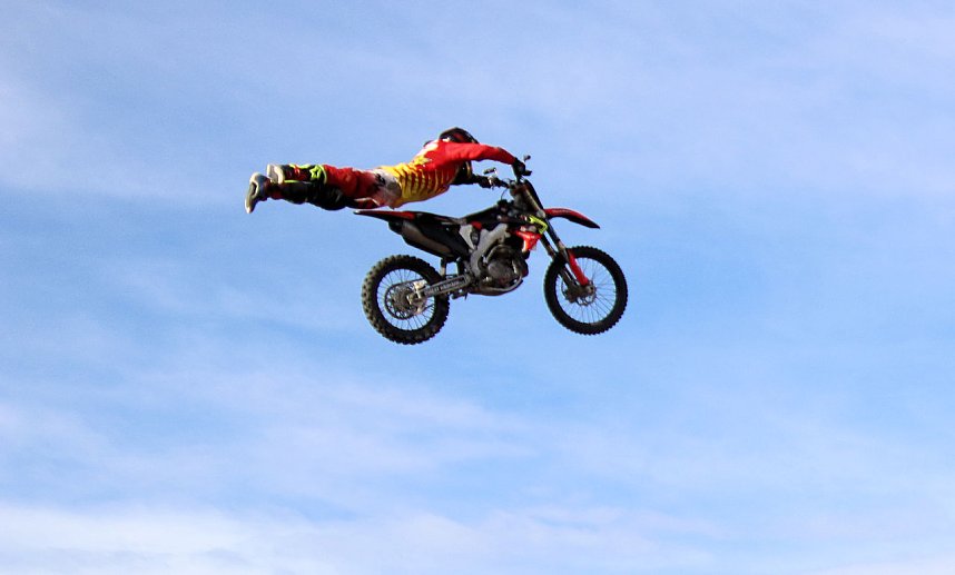 Motorradmesse in Erfurt