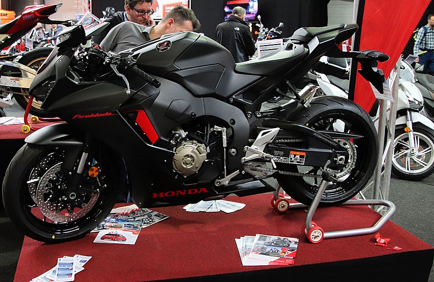 Motorradmesse in Erfurt