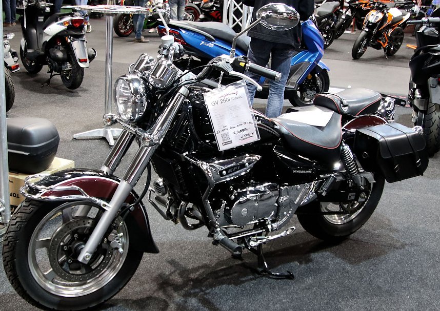 Motorradmesse in Erfurt