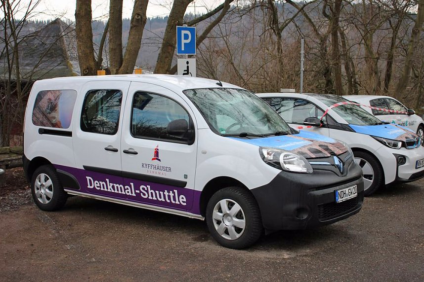 Mit Elektroantrieb zum Kyffh&auml;userdenkmal