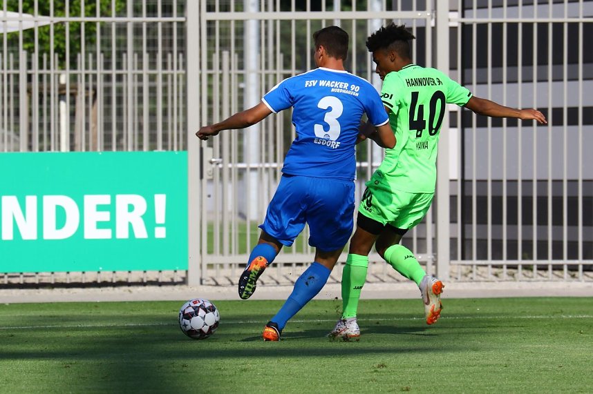 Wacker testete gegen Bundesligist in Hannover