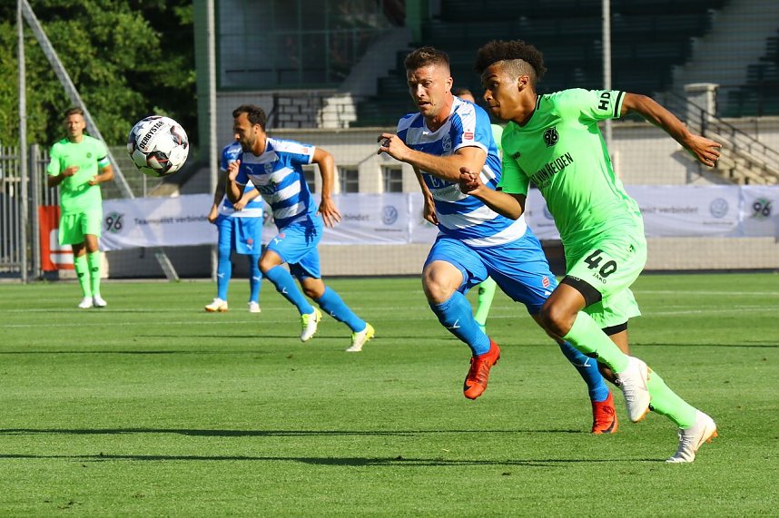 Wacker testete gegen Bundesligist in Hannover