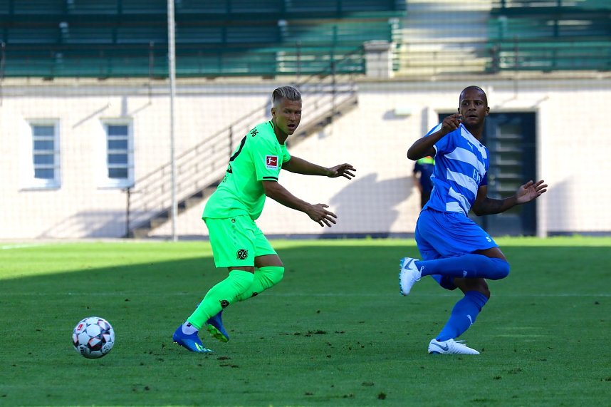 Wacker testete gegen Bundesligist in Hannover