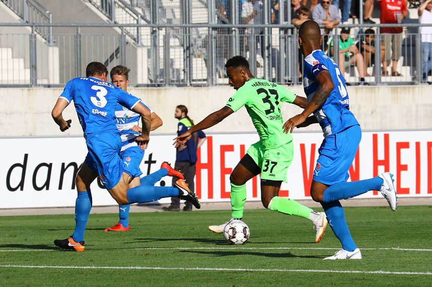 Wacker testete gegen Bundesligist in Hannover