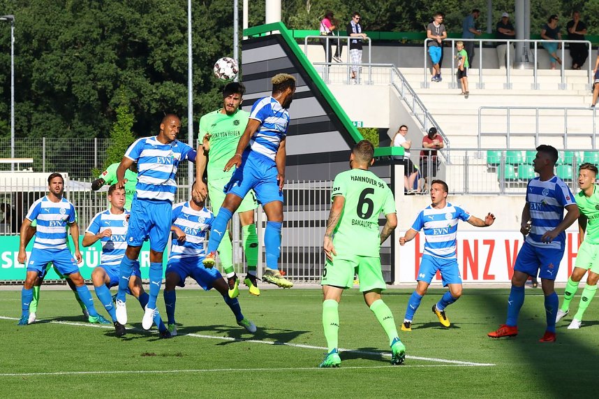 Wacker testete gegen Bundesligist in Hannover