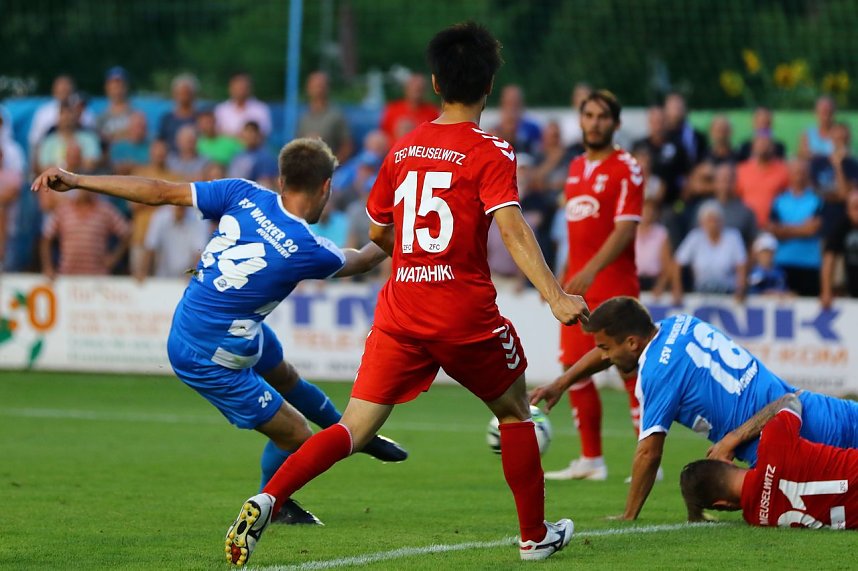 Wacker Nordhausen mit ersten Sieg in einem Heimspiel. 3:0 gegen Meuselwitz im ersten Th&uuml;ringen-Derby der Saison