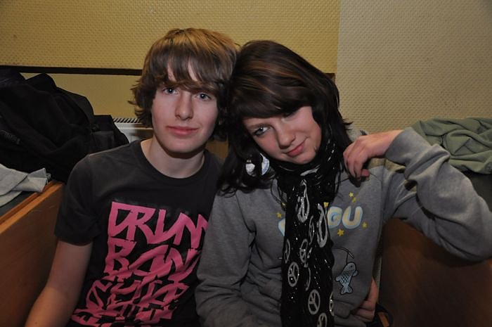 Junge Party im Klubhaus