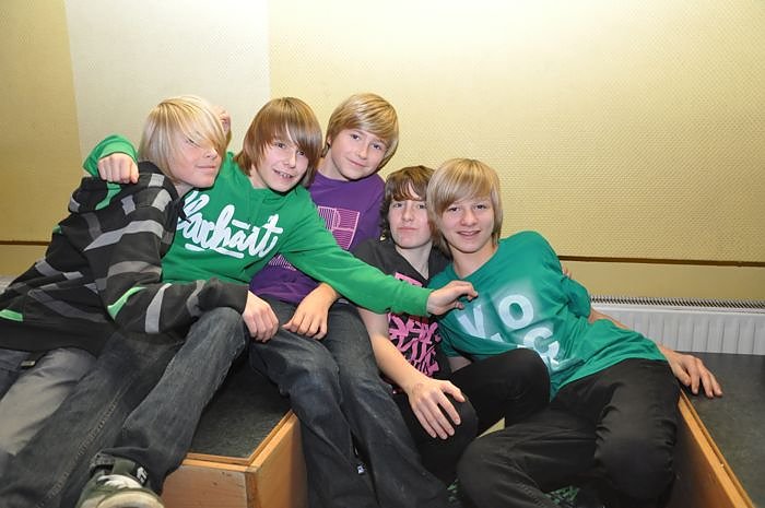 Junge Party im Klubhaus