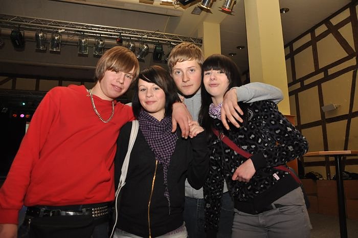 Junge Party im Klubhaus