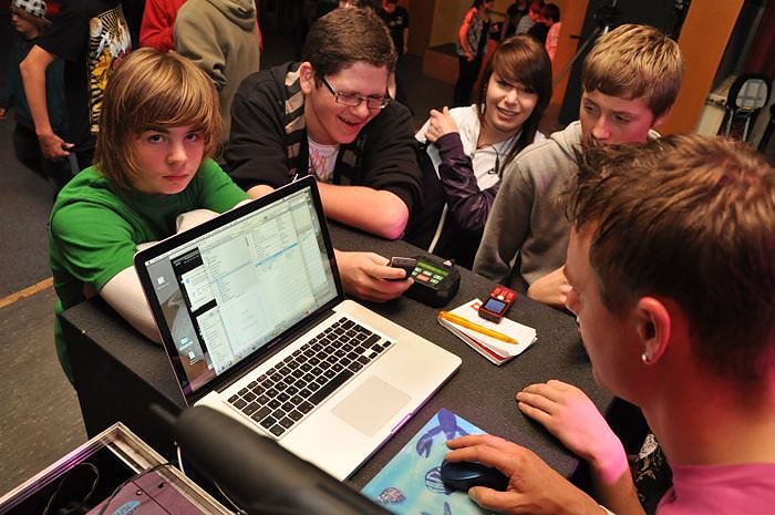 Junge Party im Klubhaus