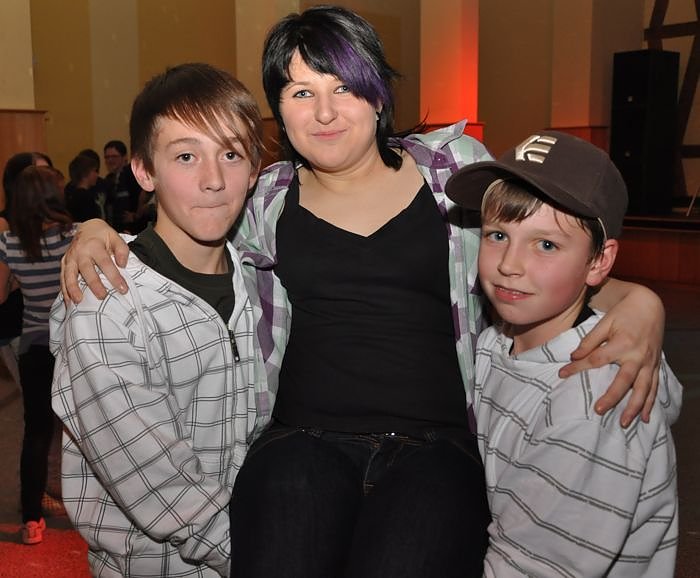 Junge Party im Klubhaus