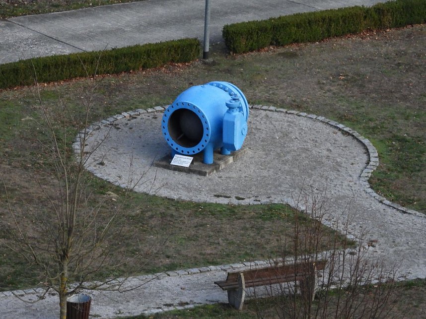 Wenig Wasser in der Talsperre