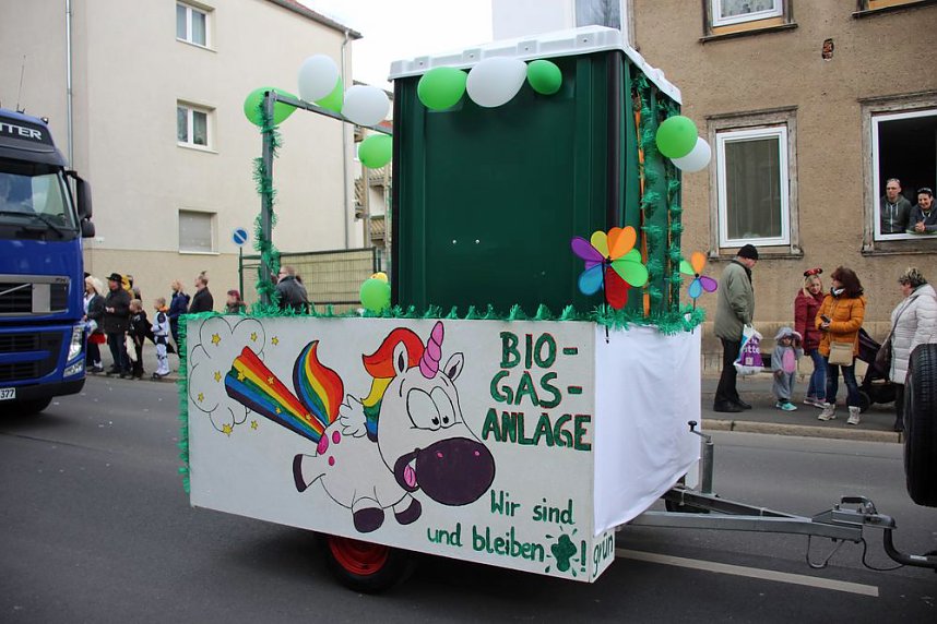 Der Rosenmontagsumzug in Sondershausen (1)