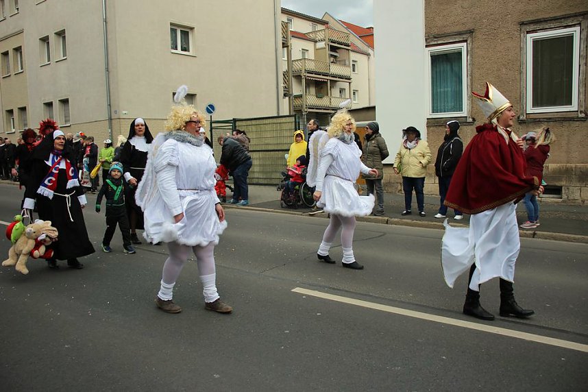 Der Rosenmontagsumzug in Sondershausen (1)