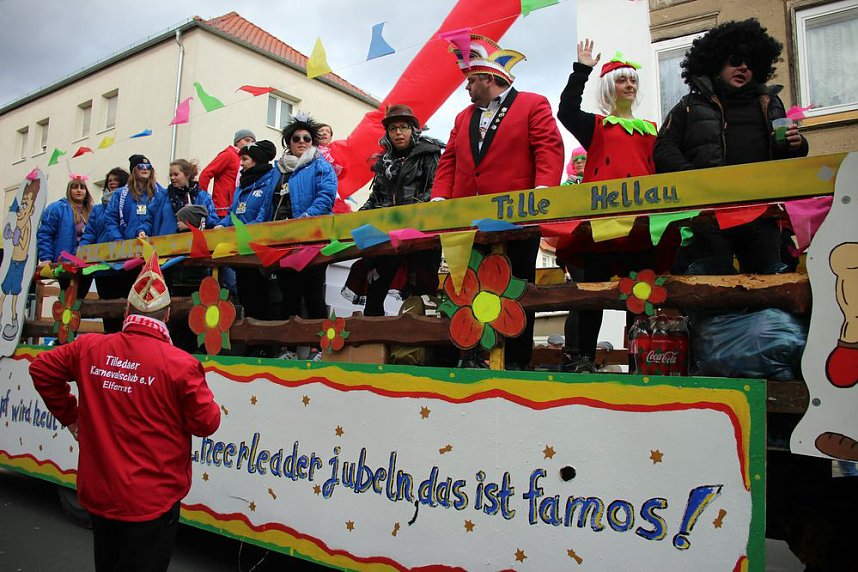 Der Rosenmontagsumzug in Sondershausen (1)