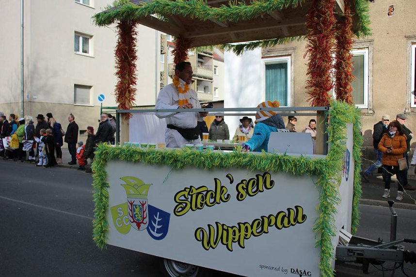 Der Rosenmontagsumzug in Sondershausen (1)