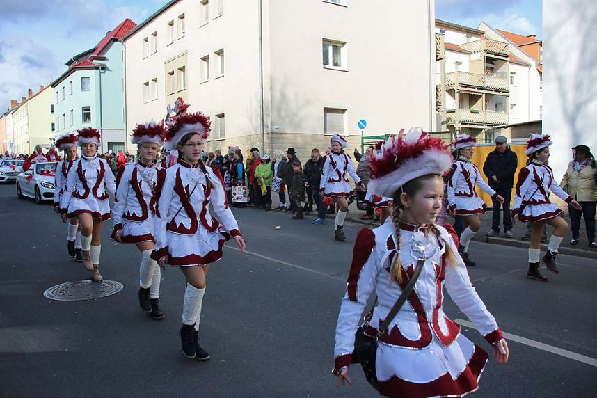 Der Rosenmontagsumzug in Sondershausen (1)