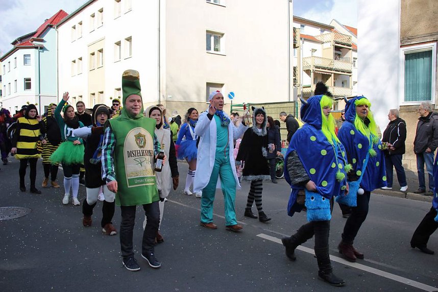 Der Rosenmontagsumzug in Sondershausen (2)