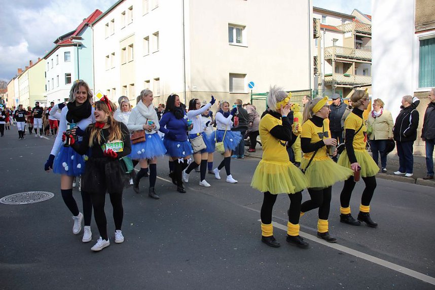 Der Rosenmontagsumzug in Sondershausen (2)