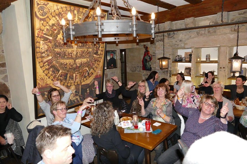 Mit 113 Frauen auf Erlebnistour in Erfurt