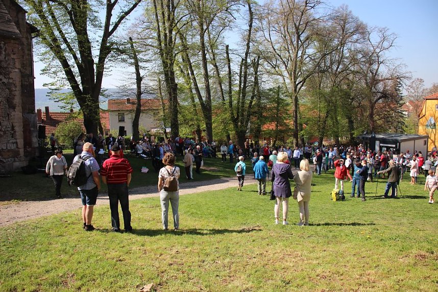 Gro&szlig;artiger MDR Osterspaziergang in Bad Frankenhausen