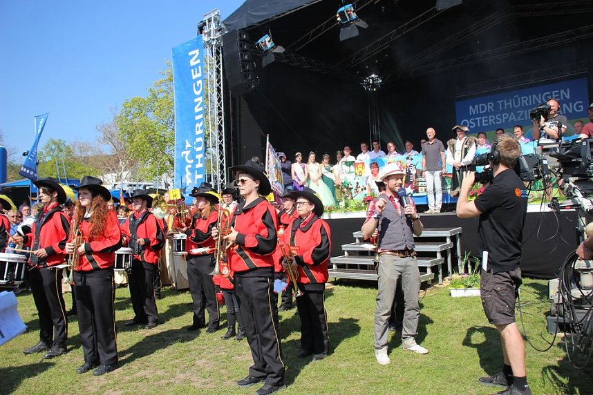 Gro&szlig;artiger MDR Osterspaziergang in Bad Frankenhausen