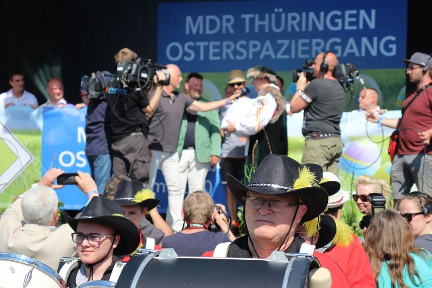 Gro&szlig;artiger MDR Osterspaziergang in Bad Frankenhausen