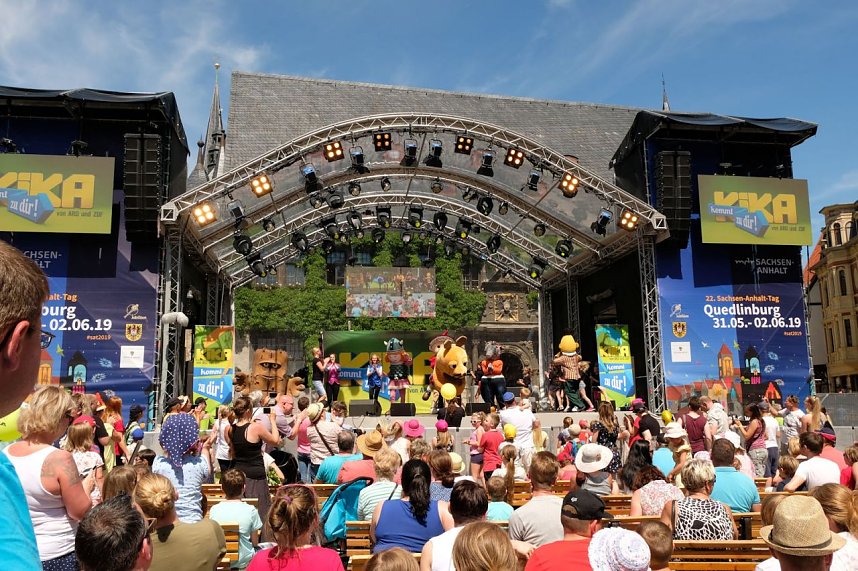 Sachsen-Anhalt-Tag in Quedlinburg