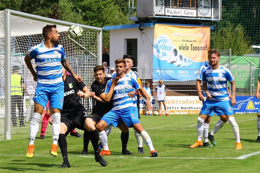 Torloses Unentschieden von Wacker Nordhausen gegen Chemie Leipzig