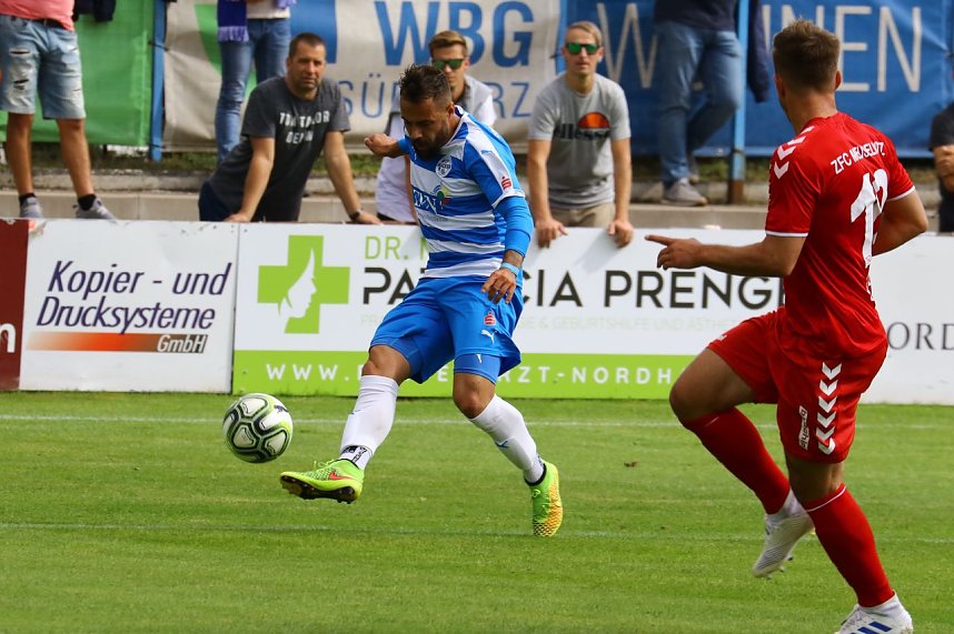 Wacker ringt Meuselwitz im Pokal nieder