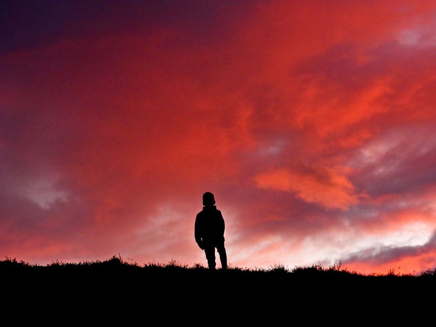 Abendstimmung am Stausee Kelbra