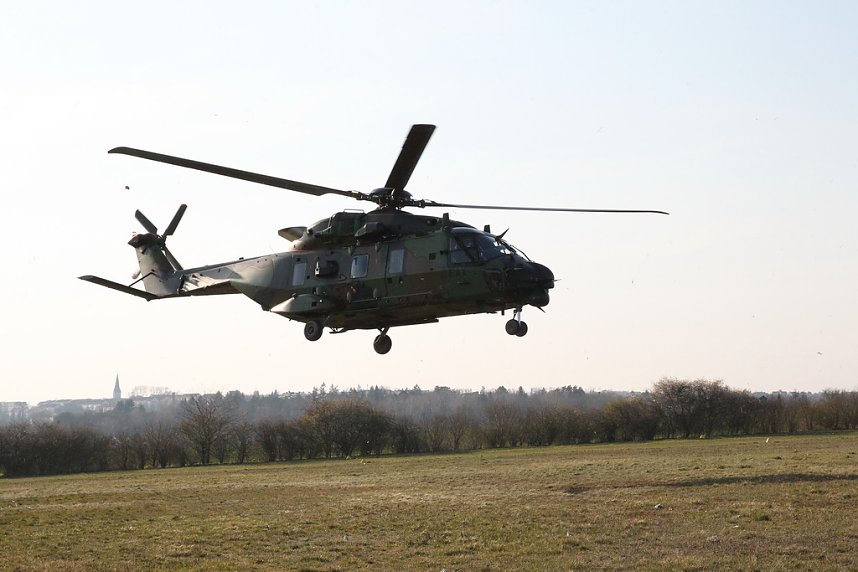 Corona-Patienten eingeflogen