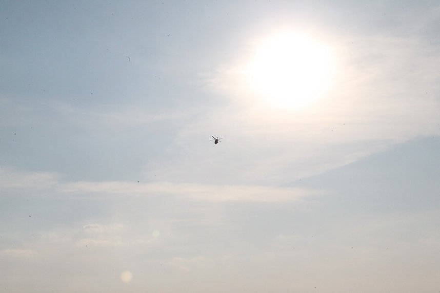 Corona-Patienten eingeflogen