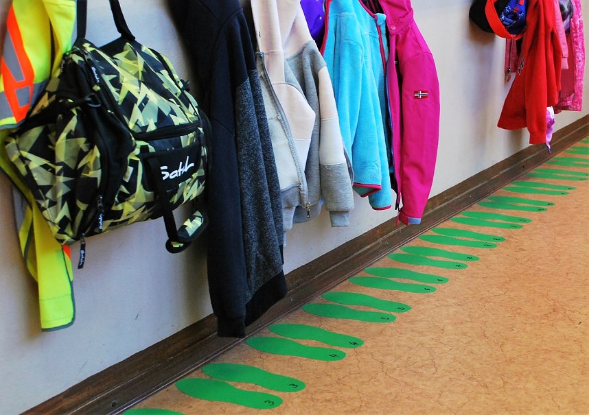 Alles hat seinen Platz und seine Ordnung in der Sierslebener Grundschule