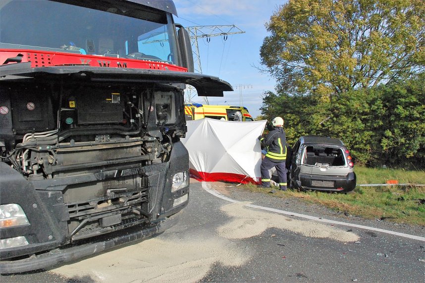 Schwerer Verkehrsunfall bei Siersleben