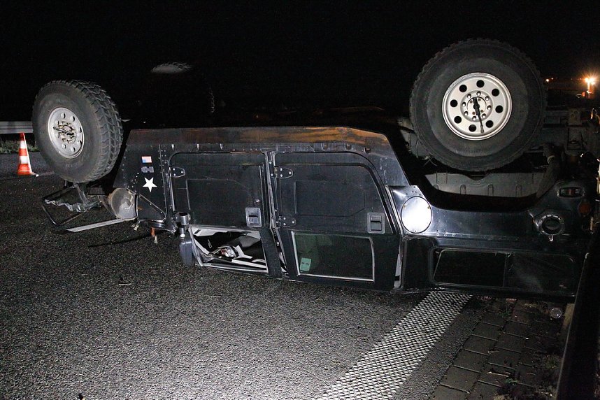 Unfall auf der Autobahn