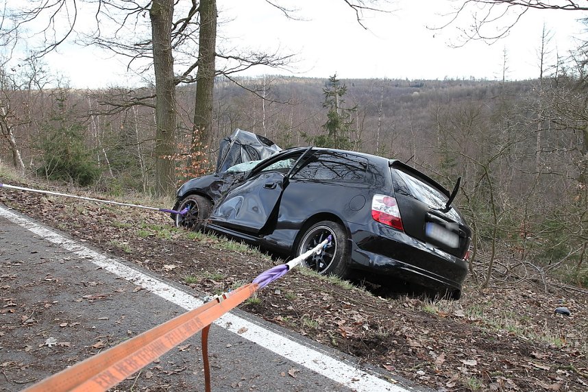 Schwerer Unfall am Kyffh&auml;userdenkmal