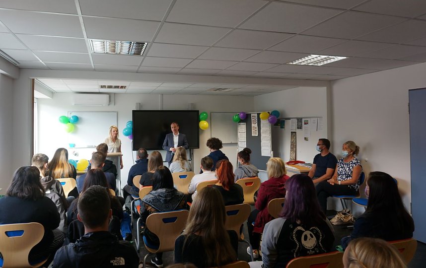 Gru&szlig;worte Mario Schulter und Laura Schmidt