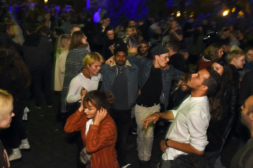 Ersti Party in der Hochschule