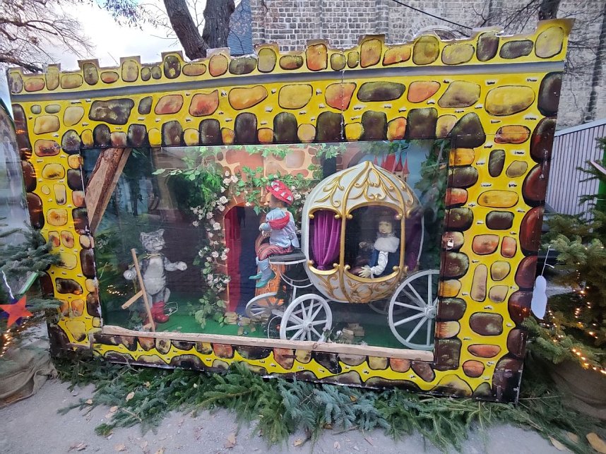 Auf dem Quedlinburger Weihnachtsmarkt