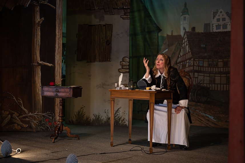 Dramenausschnitte und Sonette im Schlosstheater