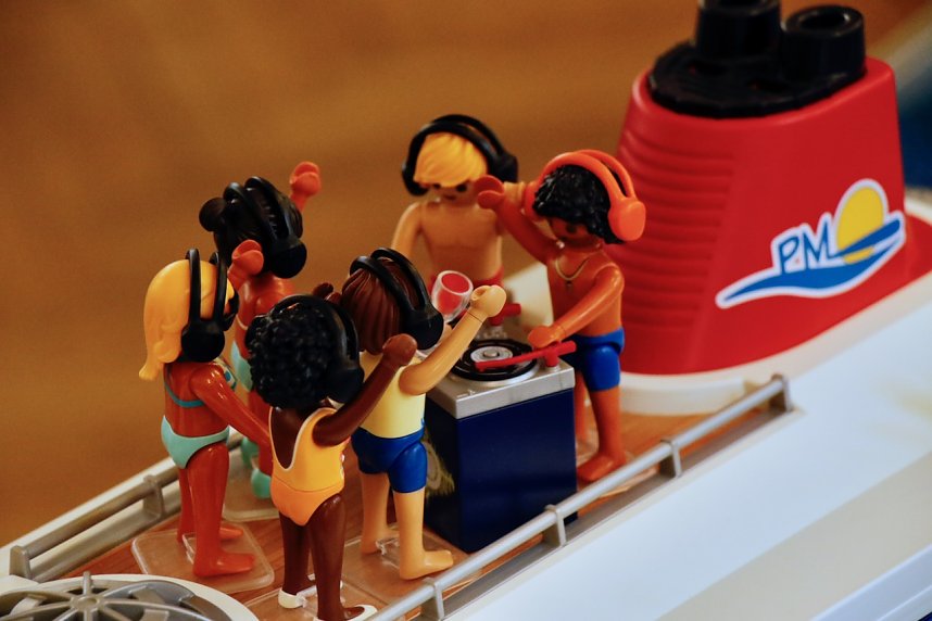 Playmobil-Ausstellung in Bleicherode kurz vor der Er&ouml;ffnung
