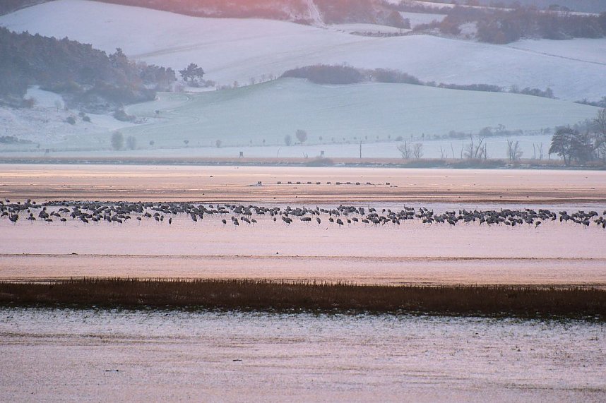 Peter Blei unterwegs im Schnee