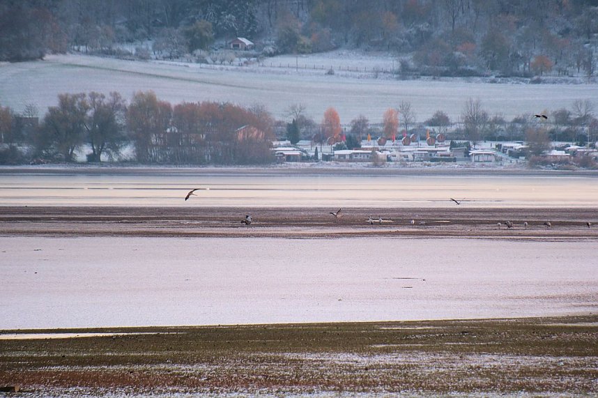 Peter Blei unterwegs im Schnee