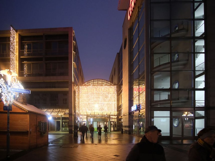 Peter Blei unterwegs in Magdeburg