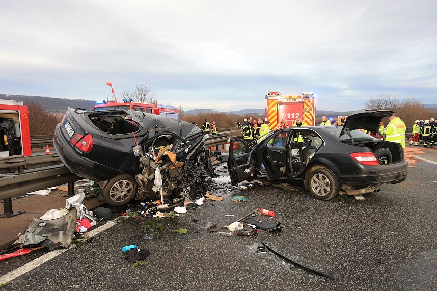 Tragischer Unfall auf der A 38