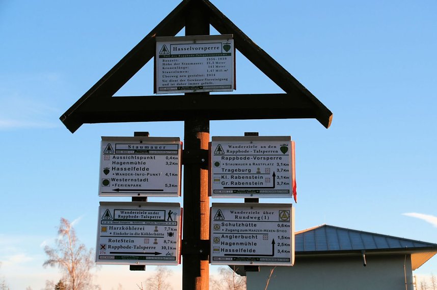 Peter Blei unterwegs an der Hasselvorsperre