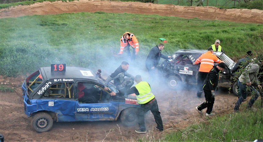 Stockcar-Rennen in Rottleben